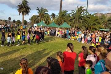 El primer Encuentro Educativo, Lúdico y Deportivo Jinámar en tus manos (Foto TA)